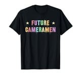 Little FUTURE CAMERAMAN Graduation Video Operator Film Shoot T-Shirt