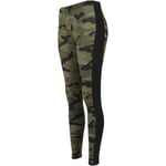 Urban Classics Ladies Camo Stripe Leggings Camouflage Mesh