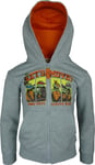 Boys EP1189 Ninja Turtles Full Zip Hooded Sweatshirt Size 3-8 Years