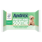 6 packs Andrex Washlets Skin Kind Moist Flushable 216 Toilet Wipes