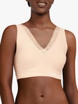 Chantelle Soft Stretch V-Neck Lace Padded Crop Top