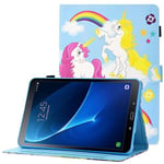 Samsung Tab A 10.1 T580/T585 Line Painted Flat Panel Butterfly Group