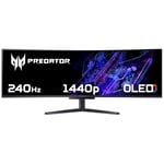 Acer X Predator X49X Curved Gaming Monitor, 240Hz, DQHD (5120 1440), 0