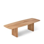 Dk3 - Ten Coffee Table 140 x 60 x 45 Oak/White Oil - Sidebord - designer_christian_troels - Tre farget - Tre