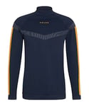 FALKE Maximum Warm Trend High Neck M L/S SH thermique respirant séchage rapide séchage rapide 1 pièce, Couche de base supérieure Homme, Bleu (Space Blue 6116), S