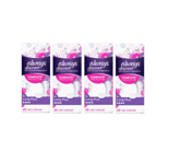 Always Discreet Liners Plus 20 Pads x 4