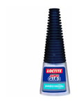 Loctite - Super Glue-3 Précision, colle forte pour réparations précises, colle liquide tous matériaux, colle transparente à séchage rapide, flacon 5 g