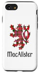 Coque pour iPhone SE (2020) / 7 / 8 Clan MacAlister Tartan Nom de famille écossais Scotland