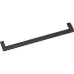 OBF Poignée de meuble Naoise 8941416 - Noir mat - Largeur : 136 mm - Poignée de cuisine ZN laquée - Espacement des trous : 128 mm