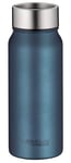 THERMOcafé by THERMOS TC DRINKING MUG Gobelet isotherme, en acier inoxydable, bleu mat, 0,50 l, anti-fuite, 9 heures de chaud pendant 18 heures pour le froid, passe au lave-vaisselle, sans BPA