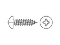 Toolcraft To-5435211 Linfrö Skruvmejsel Pozidriv Din 7981 Galvaniserat Stål 100 St