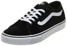 Vans Homme Filmore Decon Basket, (Suede/Canvas) Black/White, 50 EU