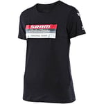 Troy Lee Designs Design Womens Sram Racing T-Shirt - Heather Grey / Medium