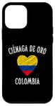 Coque pour iPhone 12 mini Colombia Flag Heart Cienaga De Oro City