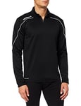 uhlsport Stream 22 1/4 Zip Top Type de Haut Enfant, Schwarz/Weiß, 164 cm