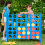 Garden Games Giant Connect 4 Set for Adults & Kids All Weather with 2 Carry Bags