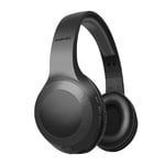 PROMATE Deep Base Bluetooth V5.0    Wireless Over-ear Headphones. Up to 5 Hours Playback, Built-in 200mAh Battery. Aus Port &amp; MicroSD Playback. High-Res Microphone. Black Colour.