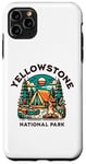 Coque pour iPhone 11 Pro Max Randonnée familiale en plein air dans le parc national de Yellowstone Forest