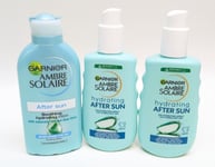 3 x Ambre Solaire Aloe Vera Hydrating Soothing After Sun PACK OF 3 - 200ml