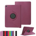 Housse Pour Samsung Galaxy Tab A7 Sm-T500 2020 10,4 Pouces Wifi / 4g Rotative Violette - Etui Violet Coque De Protection 360 Degrés Tablette Pour New Galaxy Tab A7 2020 T500/T505/T507 10.4 Pouces - Accessoires Pochette Xeptio