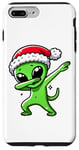 iPhone 7 Plus/8 Plus Christmas Dabbing Alien Santa Hat Dab Pose Case