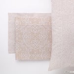 Linea Or Hania Parure de lit Complet, Coton Taille individuelle Marron/Beige