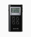 Roberts SPORTS 995 Personal FM/AM Radio - Black