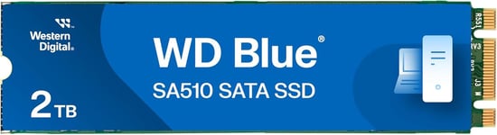 Wd Blue Sa510 2 To,Sata Ssd Jusqu'À 560 Mo/S,Comprend Acronis True Image For ,Clonage De Dique Et Migration,Sauvegarde Souple Et Récupération,Protection Anti-Rançongiciels