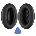 YOCOWOCO Replacement EarPads for Bose QuietComfort 35 (QC35) & Quiet Comfort 35 II (QC 35 ii) Headphones, Ear Pads Cushions with Noise Isolation Memory Foam, Softer Protein Leather, Added Thickness