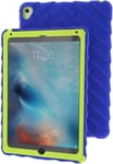 Gumdrop DropTech Case for iPad Pro 9.7" Rugged Case Royal Blue with Lime Green