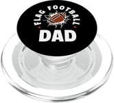 Funny Flag Football Coach Sports Lover For Men Father PopSockets PopGrip for MagSafe