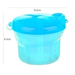 Hot Milk Powder Dispenser 3 Section Food Container Baby Formula Storage Containe