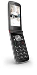 Emporia TOUCHsmart.2 - the ultimate Feature phone with WhatsApp, 4G Clamshell Phone with Touchscreen and keypad - Black/Silver (Official UK and IE Version)