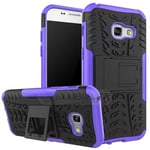 Samsung Galaxy A3 2017      Heavy Duty Case    Purple