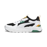 Puma Men Trinity Lite Sneakers, Puma Black-Silver Mist-Puma White-Clementine, 36 EU