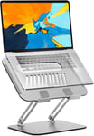 Support Ordinateur Portable Aluminium, Support Pc Portable Ergonomique, Refroidissement Laptop Stand Compatible avec Macbook Air Pro, Dell, Lenovo(Laptops 10""-17"")