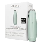 GESKE | SmartAppGuided™ MicroCurrent Face-Lift Pen | 6 in 1 | Outils de soins de la peau | Appareil anti-âge | Lifting du visage | Peau jeune sans rides | Appareil pour le visage