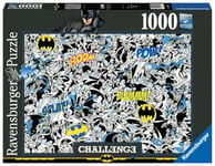 Ravensburger - Puzzle Adulte - Puzzle 1000 p - Batman - Challenge Puzzle - 16513