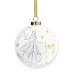 Disney Beauty & The Beast Belle  Ceramic Christmas Tree Bauble