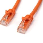 StarTech.com 1m CAT6 Ethernet Cable - Orange CAT 6 Gigabit Ethernet Wire -650MHz