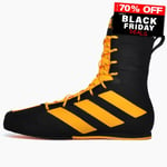 Adidas Box Hog 3 Mens Boxing Training Sparring Lace Up Fight Boots Black