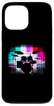 Coque pour iPhone 13 Pro Max Ensemble de batterie Glitch - Amateur de batterie vintage