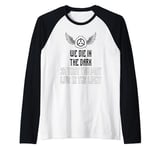 We Die in the Dark, You Live in the Light -SCP Foundation Raglan Baseball Tee