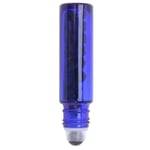 Blue Essential Oil Roller Bottle Simple Portable Glass Roll On Bottle 10MLAm LVE