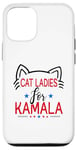 Coque pour iPhone 14 Pro Cat Ladies For Kamala Élection de vote sans enfant