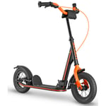 SCOOT orange PROMETHEUS BICYCLES® sparkesykkel for barn 10, /svart