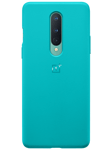 OnePlus 8 - Sandstone Bumper Case - Cyan