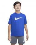 NIKE DriFIt Icon Tee Blue Boys Jr (M)