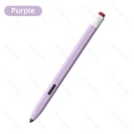 (S8P S9P S Pen Case Violetti) Kynäkotelo Samsung Galaxy Tab S Pen Samsung Tab S6 Lite S7 S8 S7 Plus S7 FE S8 Plus nestemäiseen silikoniin kynäkynäsuojus Tietokoneen kannet ja kuoret