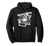 'Monkey Beach' Thailand s Indonesia Traveller's Pullover Hoodie